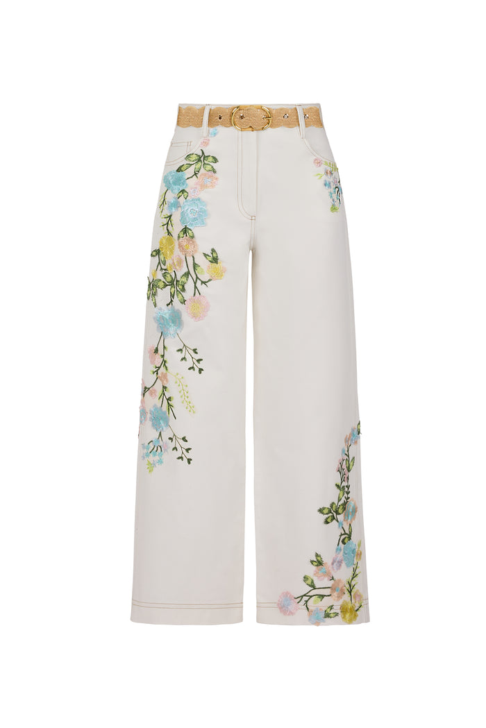 ALINE DENIM PANTOLON - Aisa