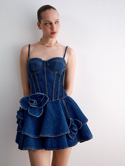 BLAZE DENIM DRESS
