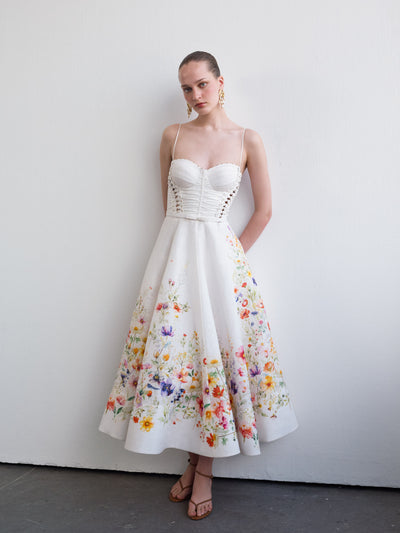 BOTANICA MIDI DRESS