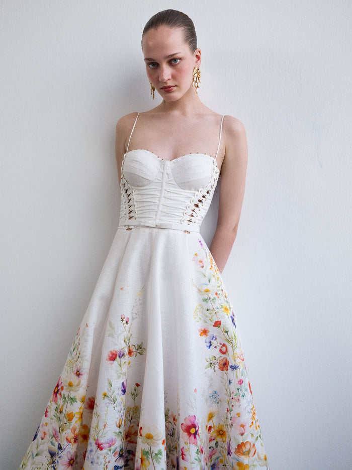 BOTANICA MIDI DRESS