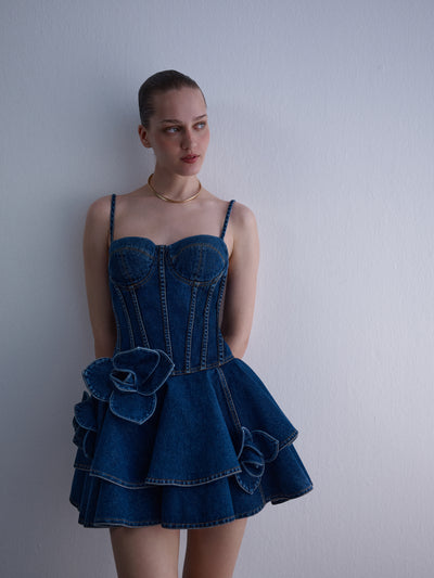 BLAZE DENIM DRESS