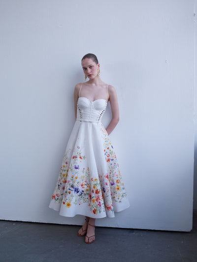 BOTANICA MIDI DRESS