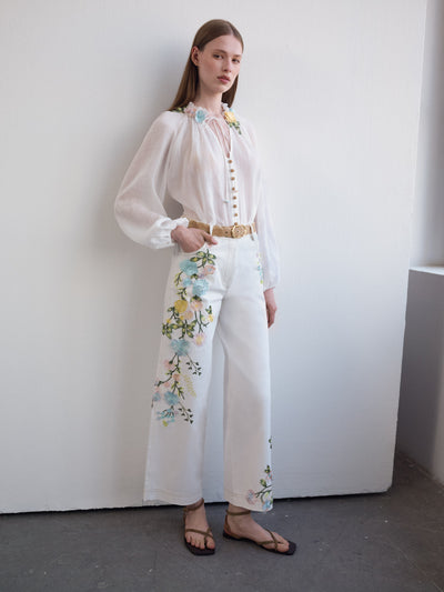 ALINE DENIM PANTOLON