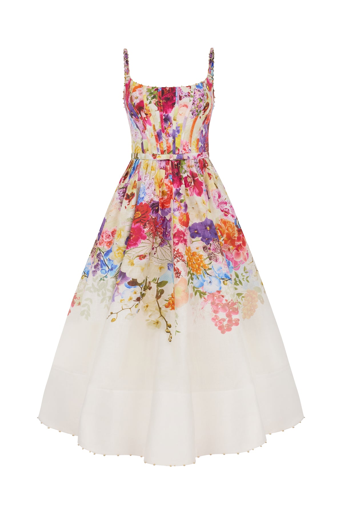 ANEMONE MIDI ELBİSE - Aisa