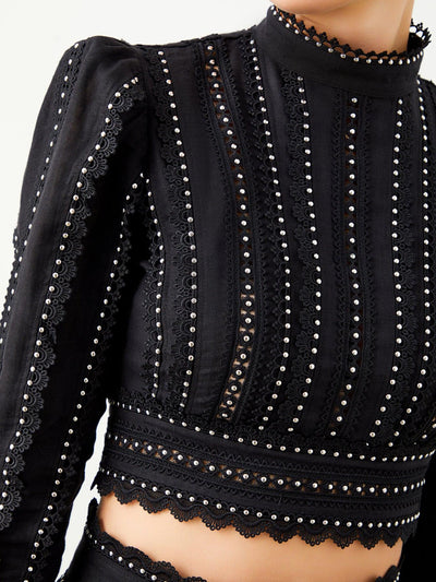 Leonore Blouse Black