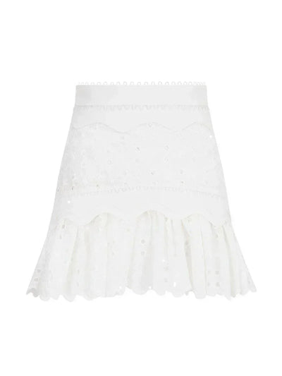Regina Skirt White